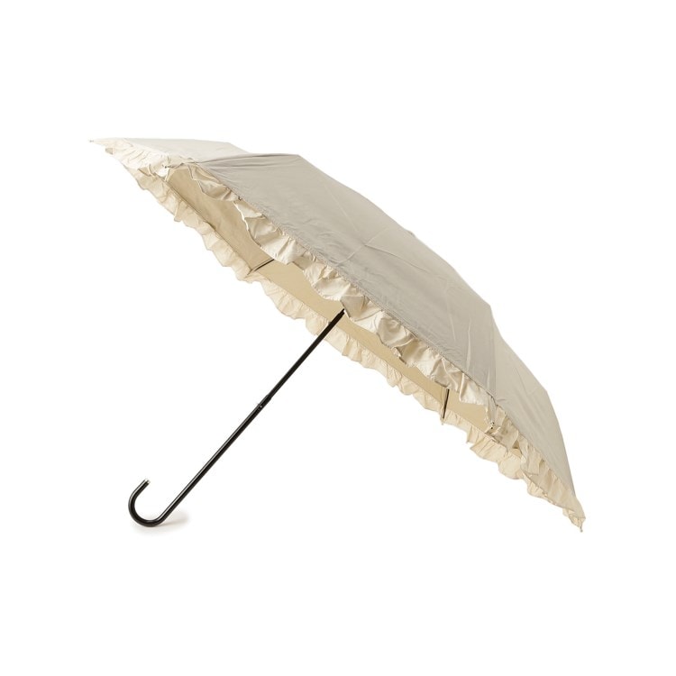 オーバー タッシェ(Ober Tashe)の【Wpc．】完全遮光 遮光率・UVカット率100％ 遮光クラシックフリルミニ レイン 日傘 折りたたみ傘