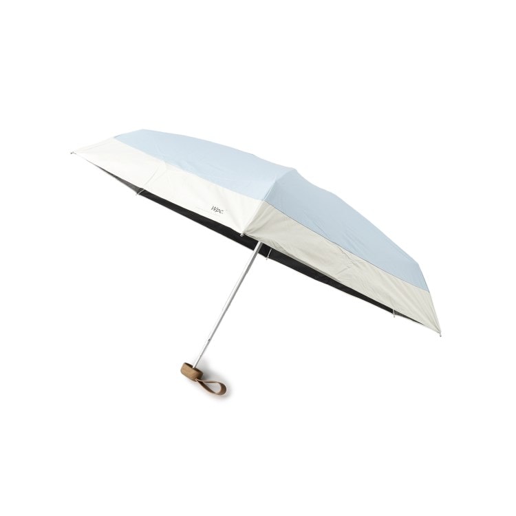 オーバー タッシェ(Ober Tashe)の【Wpc．】完全遮光 遮光率・UVカット率100％ レイン 日傘 折りたたみ傘 完全遮光 切り継ぎタイニー ミニ 折りたたみ傘