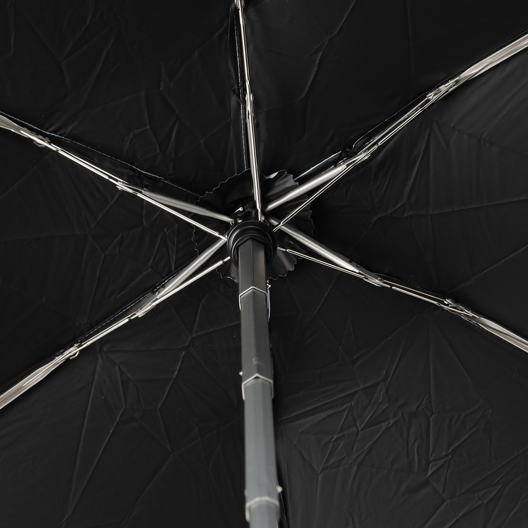 オーバー タッシェ(Ober Tashe)の【Wpc．】完全遮光 遮光率・UVカット率100％ レイン 日傘 折りたたみ傘 完全遮光 切り継ぎタイニー ミニ7