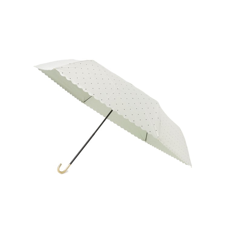 オーバー タッシェ(Ober Tashe)の【Wpc．】遮光率100％ レイン 日傘 ドットフラワーポイントmini 折りたたみ傘
