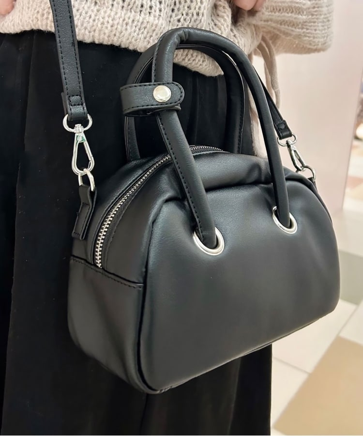 ショルダーバッグ メタリック 2WAY ミニ ボストン(ショルダー ショルダーバッグ メタリック 2WAY ミニ ボストン(ショルダー