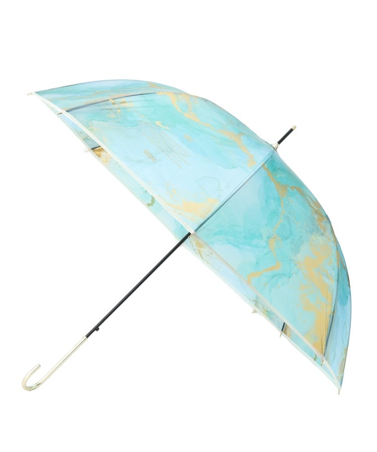 オーバー タッシェ(Ober Tashe)のインクアートアンブレラ Wpc． 雨傘 ビニール傘 長傘 ブルー(092)