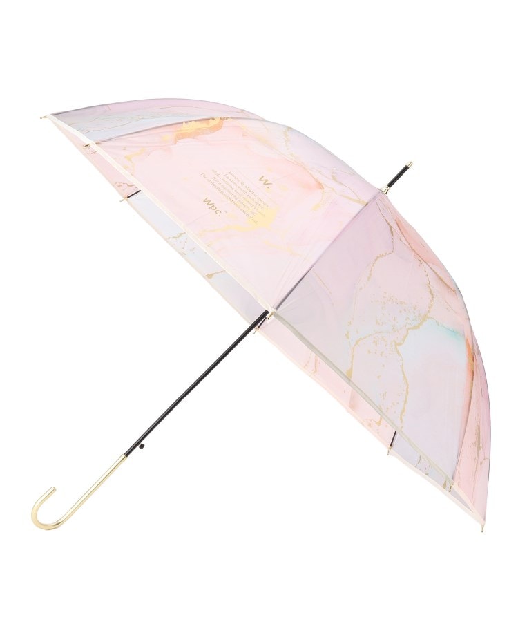オーバー タッシェ(Ober Tashe)のインクアートアンブレラ Wpc． 雨傘 ビニール傘 長傘 ピンク(072)