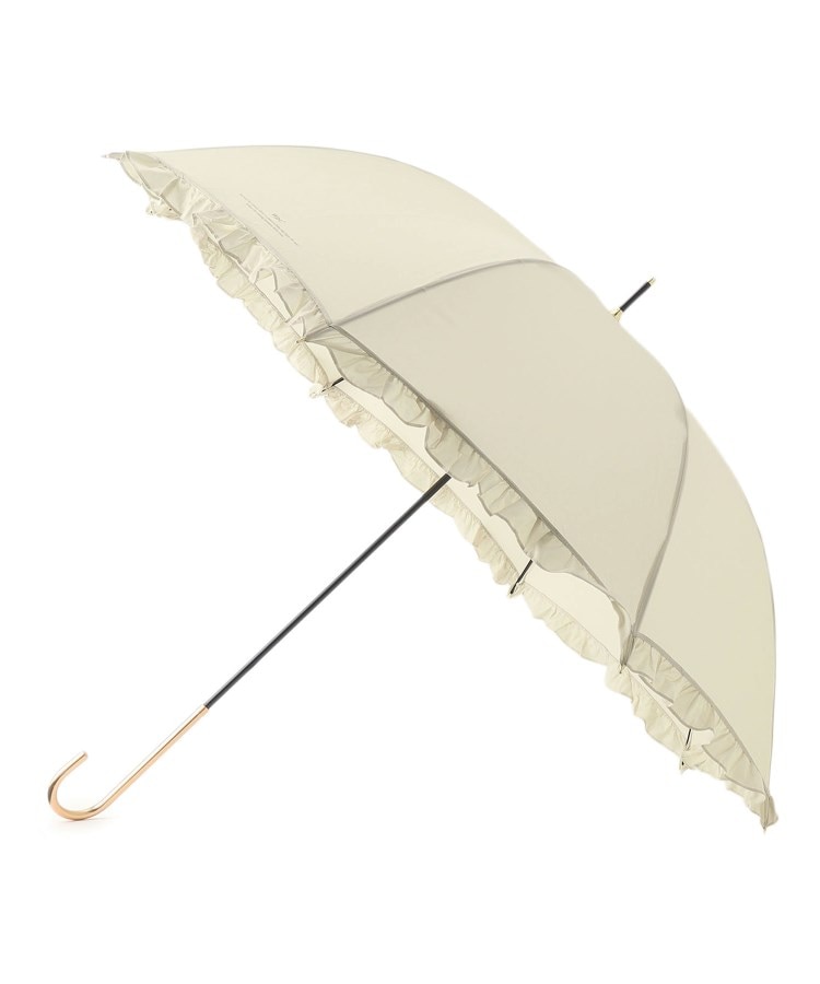 オーバー タッシェ(Ober Tashe)のフェミニンフリル 雨傘 日傘 遮光 レイン 長傘1