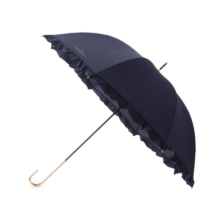 オーバー タッシェ(Ober Tashe)のフェミニンフリル 雨傘 日傘 遮光 レイン 長傘 長傘