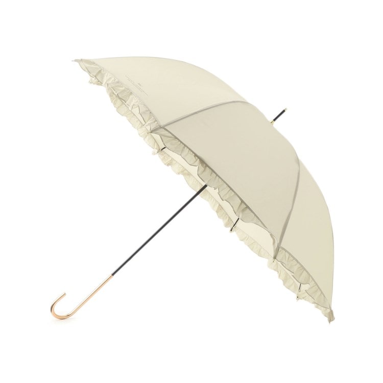 オーバー タッシェ(Ober Tashe)のフェミニンフリル 雨傘 日傘 遮光 レイン 長傘 長傘