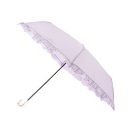 オーバー タッシェ(Ober Tashe)のフェミニンフリル ミニ 雨傘 日傘 遮光 レイン 折りたたみ傘