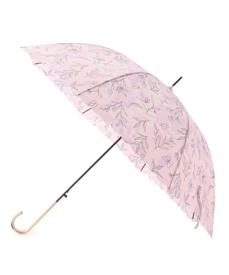 オーバー タッシェ(Ober Tashe)のレイヤードプランツ Wpc． 雨傘 日傘 遮光 レイン 長傘 ピンク(072)
