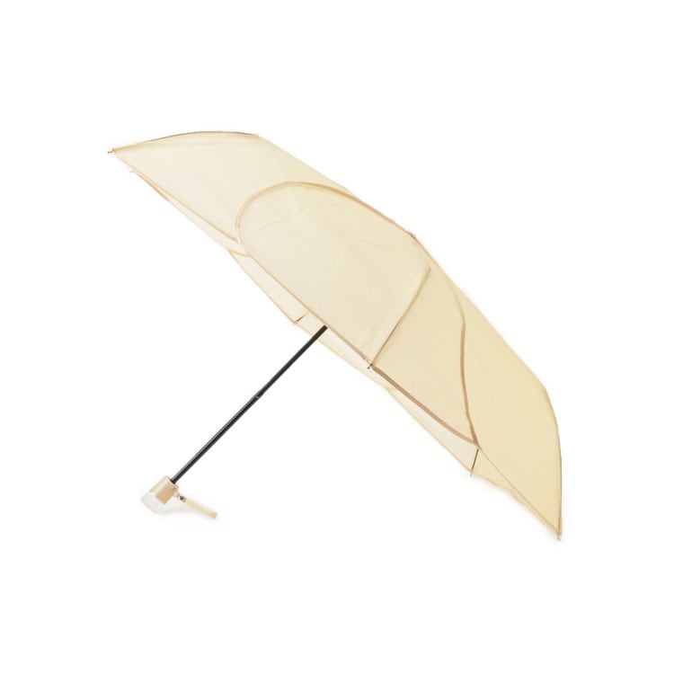 オーバー タッシェ(Ober Tashe)のクリアアンブレラ／パウダリーフローラミニ 折りたたみ傘 雨傘 折りたたみ傘
