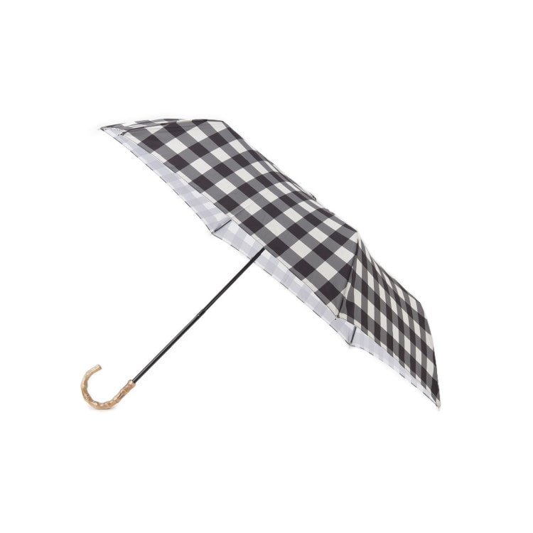 オーバー タッシェ(Ober Tashe)のギンガムチェックトートバッグ折りたたみ傘 雨傘 折りたたみ傘
