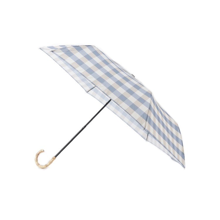 オーバー タッシェ(Ober Tashe)のギンガムチェックトートバッグ折りたたみ傘 雨傘 折りたたみ傘