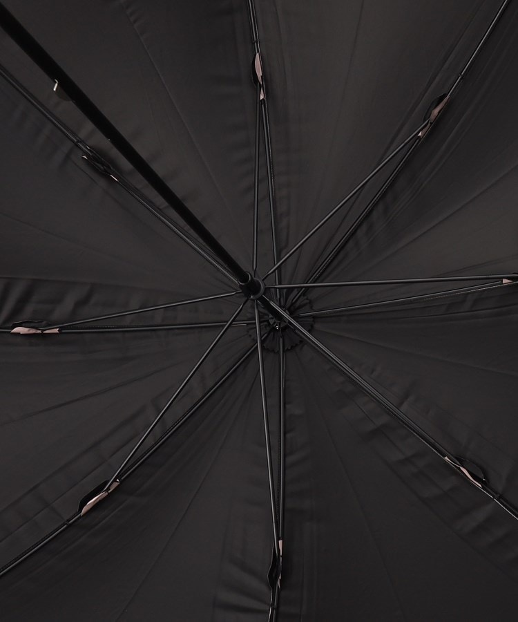 オーバー タッシェ(Ober Tashe)の遮光率100％ UVカット率100％ 遮光切り継ぎロング 日傘 晴雨兼用 長傘3
