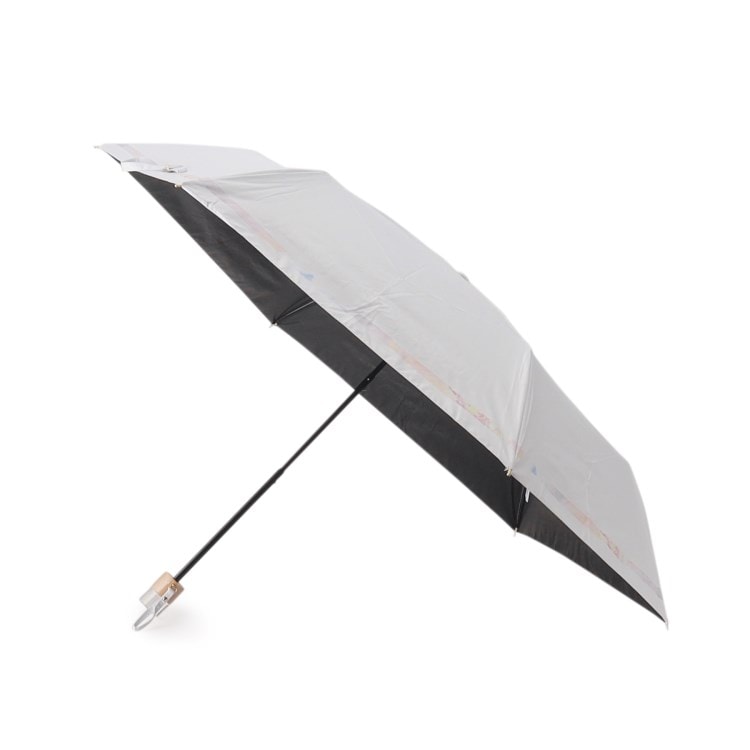 オーバー タッシェ(Ober Tashe)の遮光率100％ UVカット率100％ 遮光ニュアンスラインmini 日傘 晴雨兼用 折りたたみ傘 折りたたみ傘