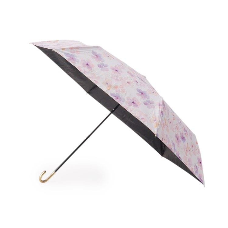 オーバー タッシェ(Ober Tashe)の遮光率100％ UVカット率100％ 遮光オキザリス mini 日傘 晴雨兼用 折りたたみ傘 折りたたみ傘