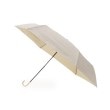 オーバー タッシェ(Ober Tashe)の遮光率100％ UVカット率100％ 遮光ゴールドラインマーガレットmini 日傘 晴雨兼用 折りたたみ傘1