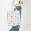 オーバー タッシェ(Ober Tashe)のリボン刺繍キャンバストートバッグ12