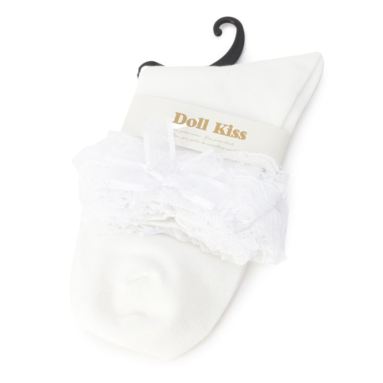ドール キス(Doll Kiss)の◆レースクルーソックス　靴下 ソックス