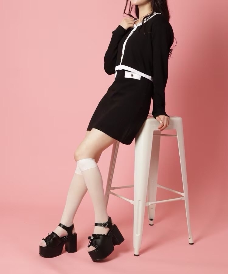 ◇シアーハイソックス(25D) 靴下(ソックス) | Doll Kiss ◇シアーハイソックス(25D) 靴下(ソックス) | Doll Kiss