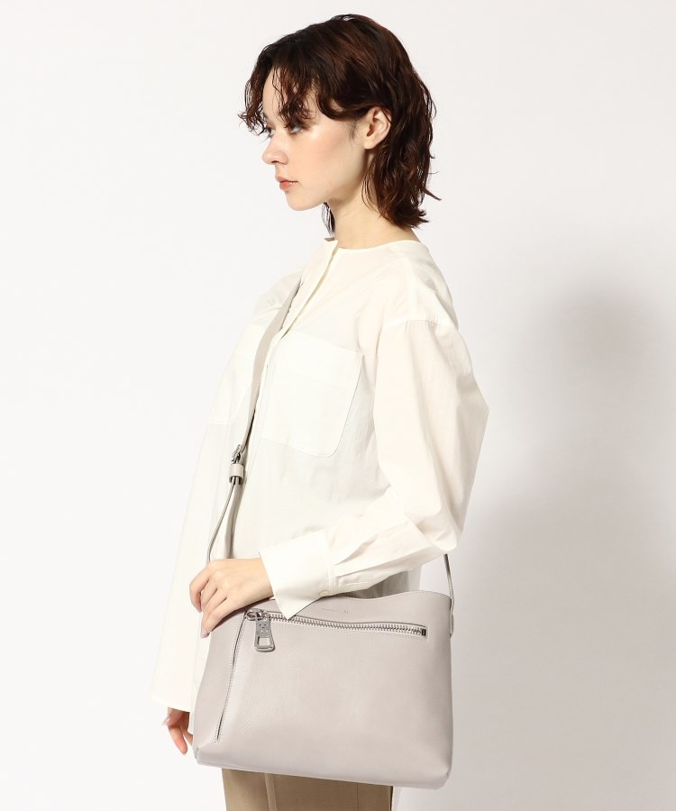 【ランポ】レザーショルダーバッグ M 本革