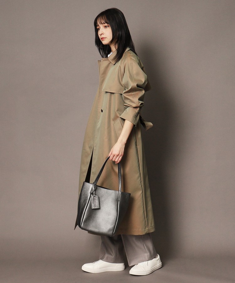 HIROFU トートバッグ バッグ 「ロシェ」レザートートバッグ M 本