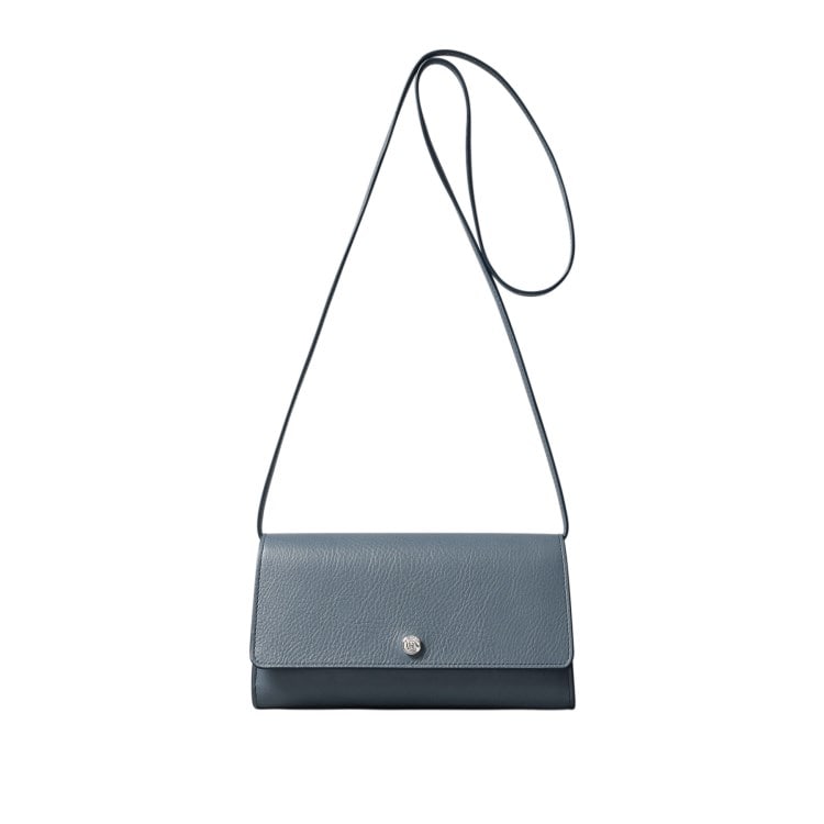 ヒロフ(HIROFU)の【アクセサリー】クラッチバッグ ウォレットショルダーバッグ （ストラップ付き） レザー 2WAY 本革（商品番号：P25-50604） クラッチバッグ