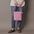 ヒロフ(HIROFU)の【チェスタ】レザーショルダーバッグ S 2WAY 本革 ※WEB限定カラー：ライム（商品番号：P25-30207）49