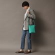 ヒロフ(HIROFU)の【チェスタ】レザーショルダーバッグ S 2WAY 本革 ※WEB限定カラー：ライム（商品番号：P25-30207）47