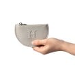 ヒロフ(HIROFU)の【ソープラ】半月型ミニ財布 レザー コンパクト コインケース カードケース 本革10