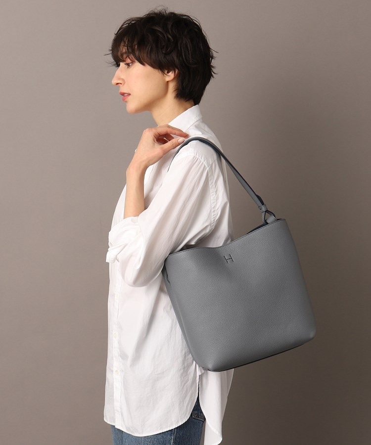 ポルタ】レザーショルダーバッグ M 本革（商品番号：P25-35421
