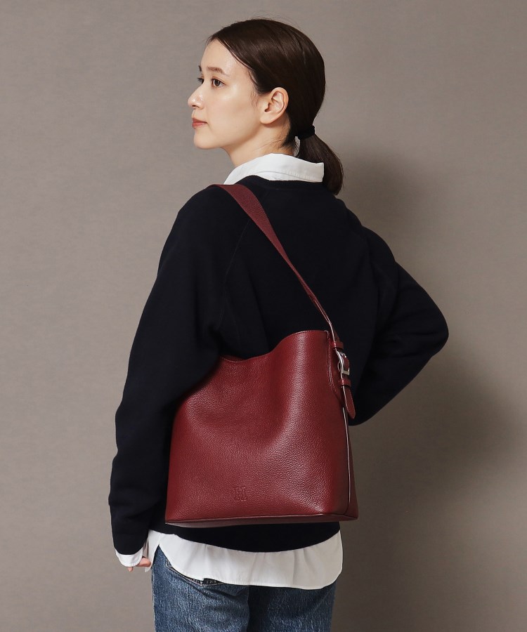 ヒロフ(HIROFU)の【クオーレ】レザーショルダーバッグ M 本革（商品番号：P25-35441）18