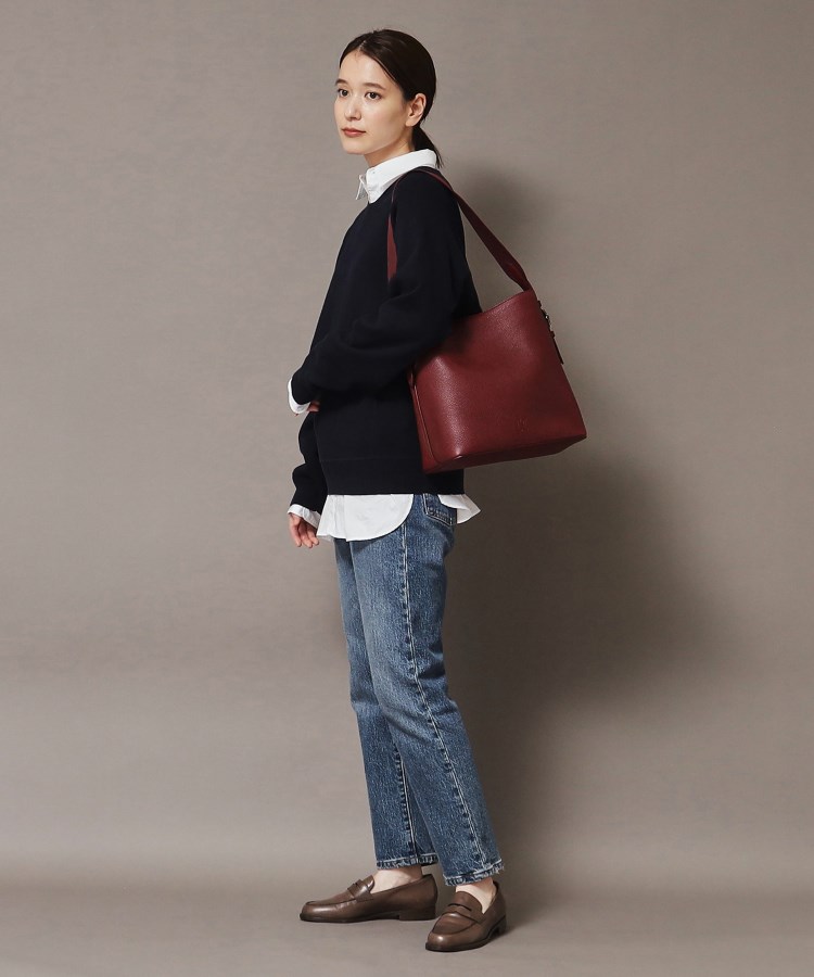 ヒロフ(HIROFU)の【クオーレ】レザーショルダーバッグ M 本革（商品番号：P25-35441）19