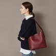 ヒロフ(HIROFU)の【クオーレ】レザーショルダーバッグ M 本革（商品番号：P25-35441）17