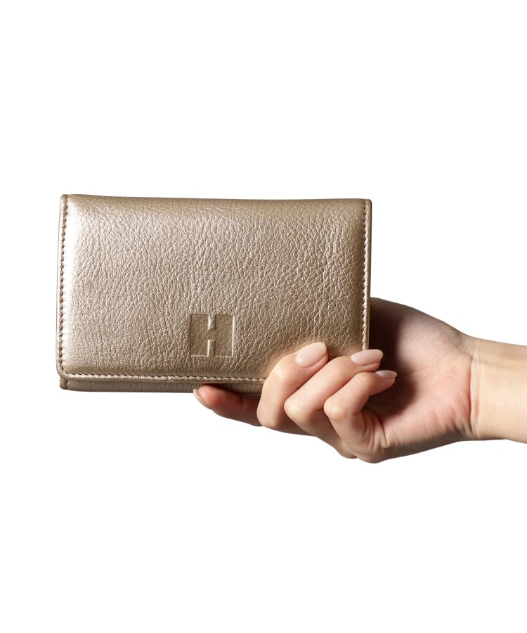 ホリデーコレクション】二つ折り財布 レザー ウォレット 本革 ホリデーコレクション】二つ折り財布 レザー ウォレット 本革