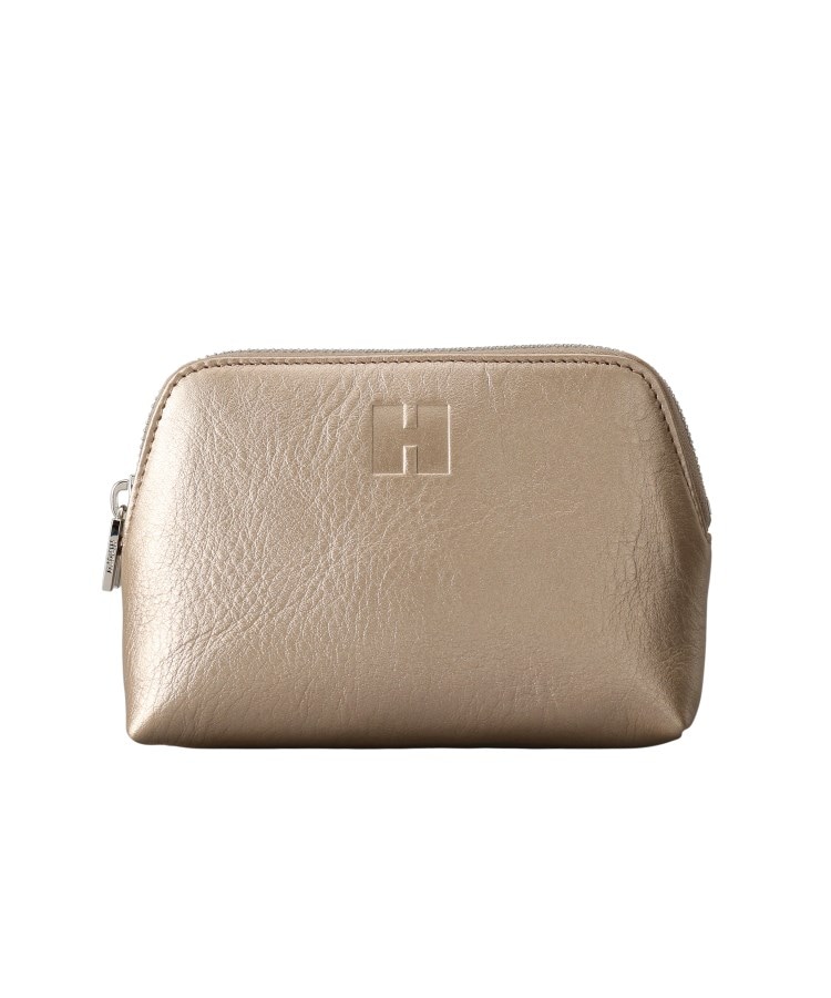 ヒロフ(HIROFU)の【ホリデーコレクション】ポーチ レザー 本革（商品番号：P25-56412）1
