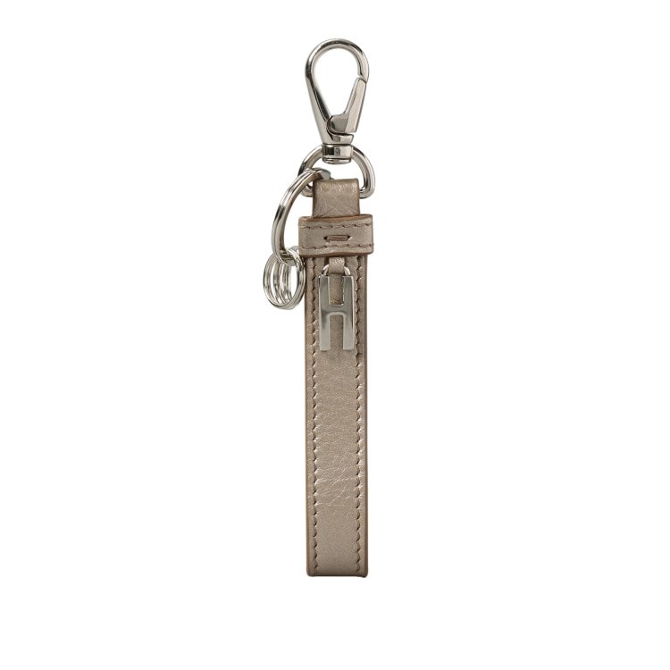 ヒロフ(HIROFU)の【ホリデーコレクション】キーチャーム  ストラップ  レザー 本革（商品番号：P25-56414） キーケース・キーホルダー・チャーム