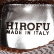 ヒロフ(HIROFU)の【ブレッツァバッファロー】レザーメッシュショルダーバッグ S 本革 ステッチ メタリックカラー（商品番号：P25-36508）9