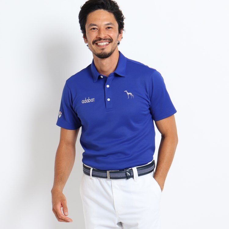 オーダーメイド レギュラーボディ 撥水ハニカム 半袖ポロシャツ ポロシャツ Adabat Order Made Polo Shirt Men アダバット オーダーメイドポロシャツ メンズ ワールド オンラインストア World Online Store