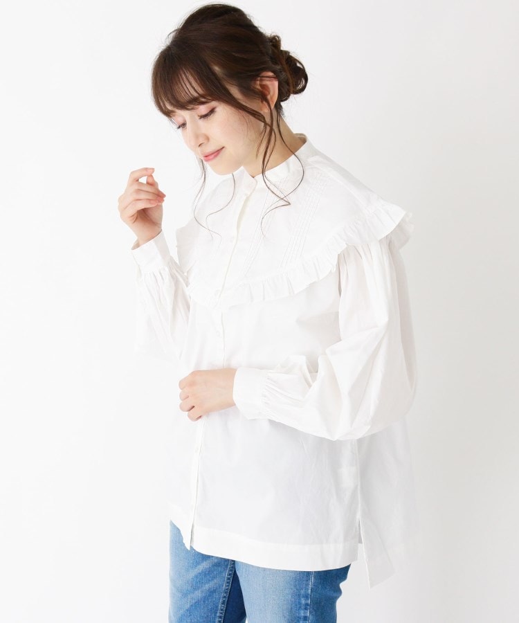 Les Copains レコパン ホワイトロングブラウスの通販 by