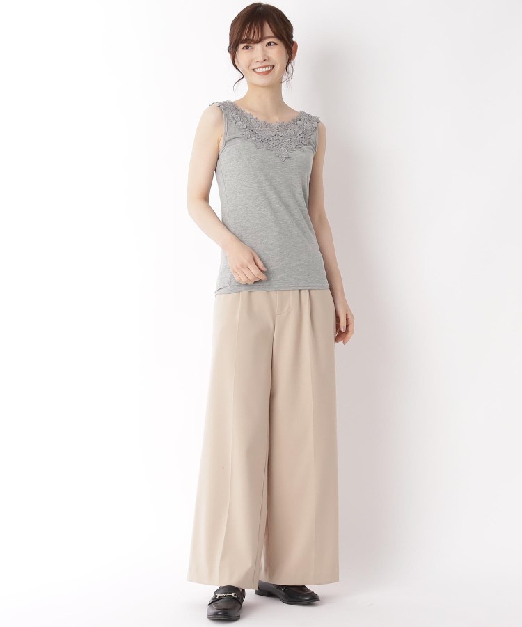 フラワーレースタンクトップ【TioTio(R)加工】(タンクトップ フラワーレースタンクトップ【TioTio(R)加工】(タンクトップ