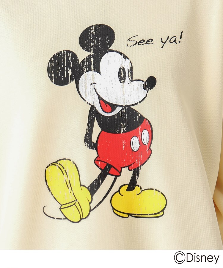 Disney】ミッキーマウス／プリントスウェット（スウェット・トレーナー
