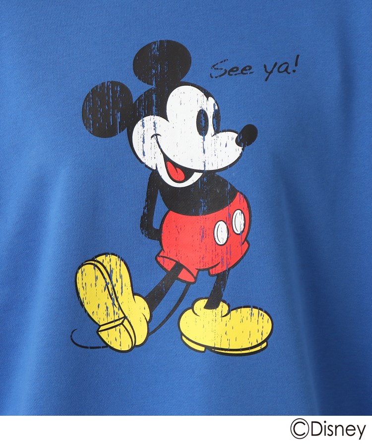 Disney】ミッキーマウス/プリントスウェット(スウェット Disney】ミッキーマウス/プリントスウェット(スウェット