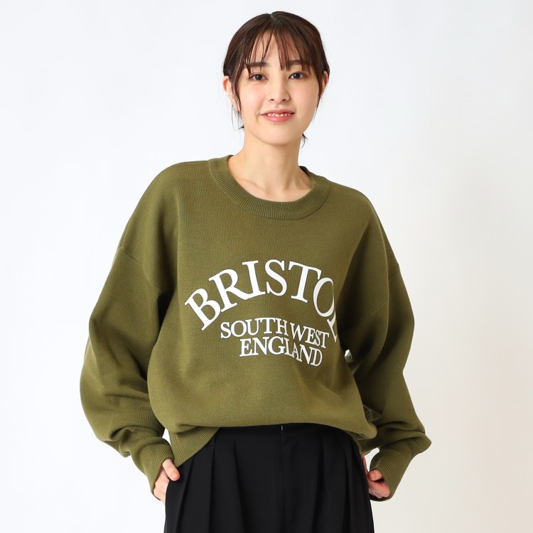 aimeine ロゴニットスウェット