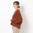 ザンパ(ZAMPA)のヤク調リブ切り替えワイドラグランニット21