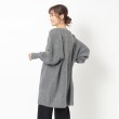 ザンパ(ZAMPA)のヤク調リブ切り替えVネックカーディガン26