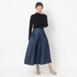 ザンパ(ZAMPA)のワイドリブ袖ボタンボトルネックニット15