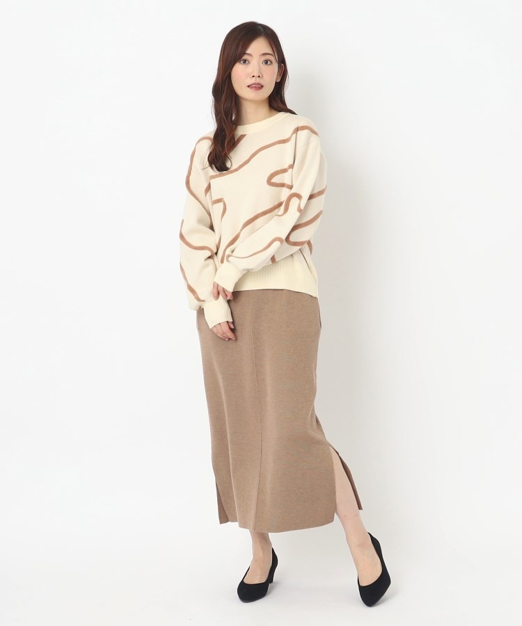 ザンパ(ZAMPA)の【SALE！！】ゴム地スリットロングスカート23