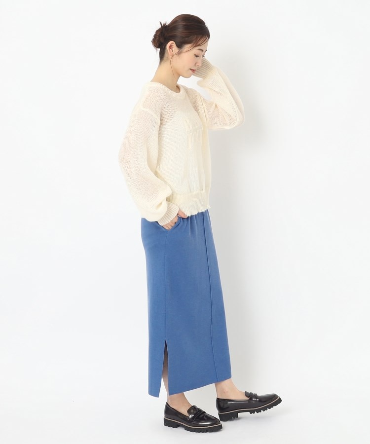 ザンパ(ZAMPA)の【SALE！！】ゴム地スリットロングスカート27