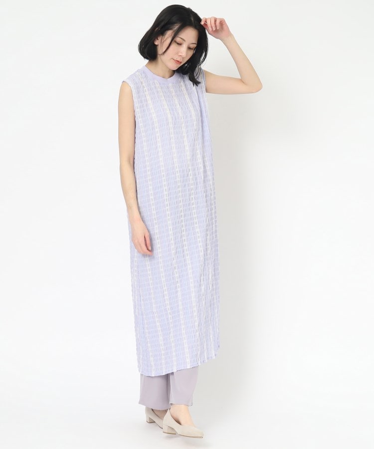 ストライプパッチワークワンピース｜BIGI online store - ビギ