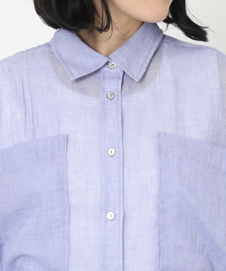 ザンパ(ZAMPA)のシアービッグポケットワイドシャツ4
