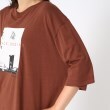 ザンパ(ZAMPA)のフォトプリント布帛切り替えワイドTシャツ5